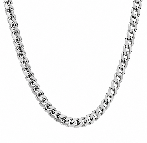 Silver Cuban Link Chain