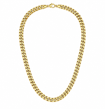 Royal Gold-Tone Cuban Link Chain