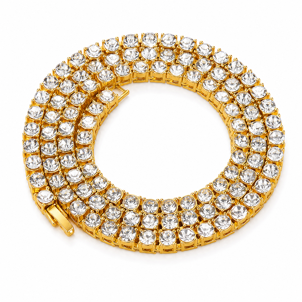 Iced Tennis Chain – 3mm, 4mm & 5mm