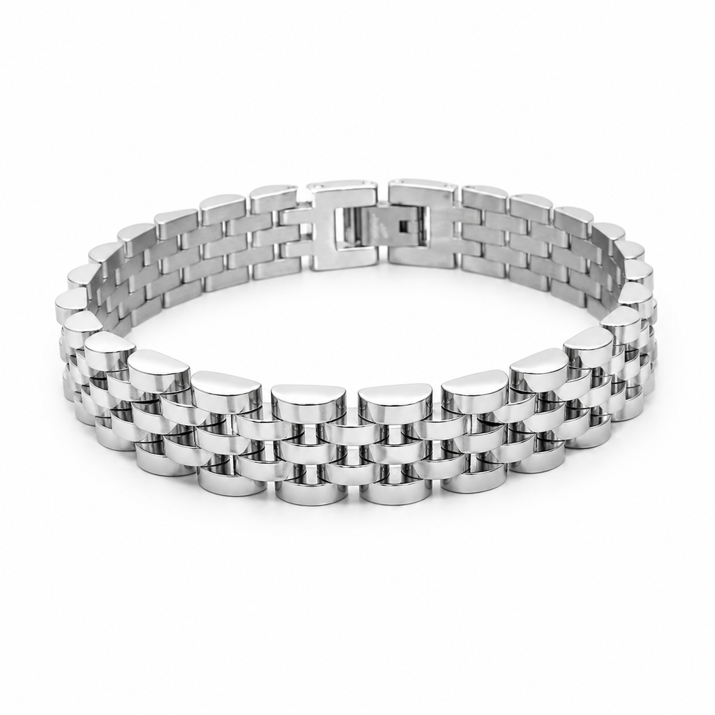 Classic Jubilee Link Bracelet – Stainless Steel