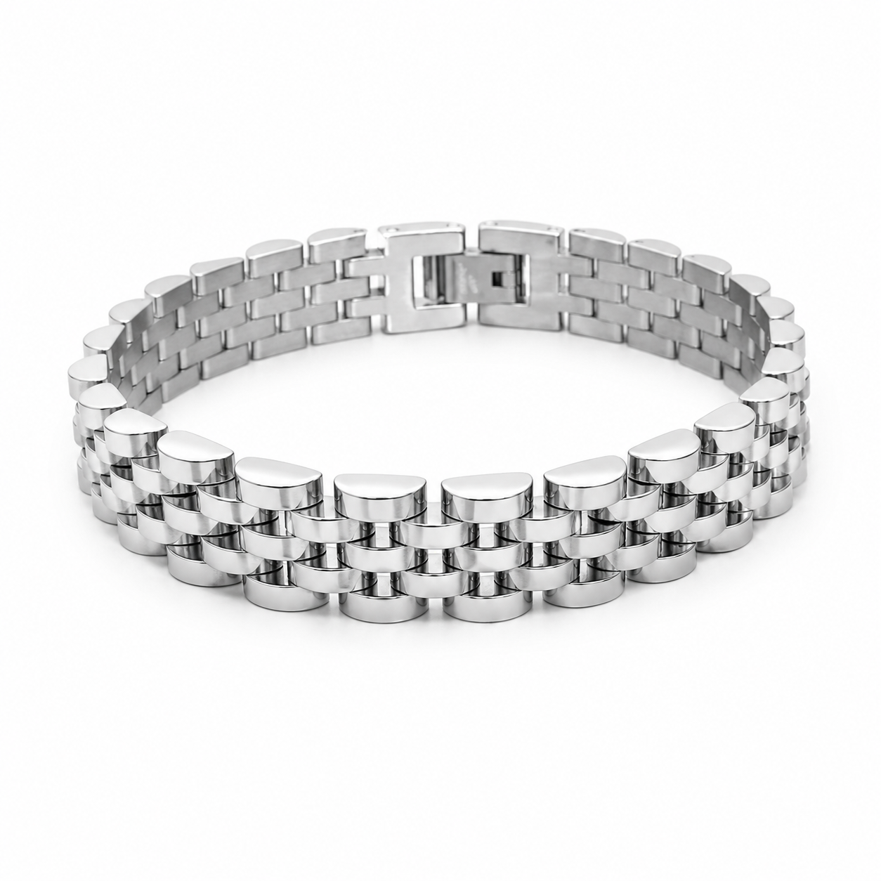 Classic Jubilee Link Bracelet – Stainless Steel