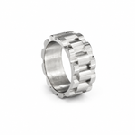 Watch Link Ring - Gold