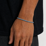 Blue Zirconia Tennis Bracelet