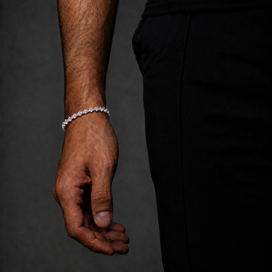 Blad Armband - Zilver