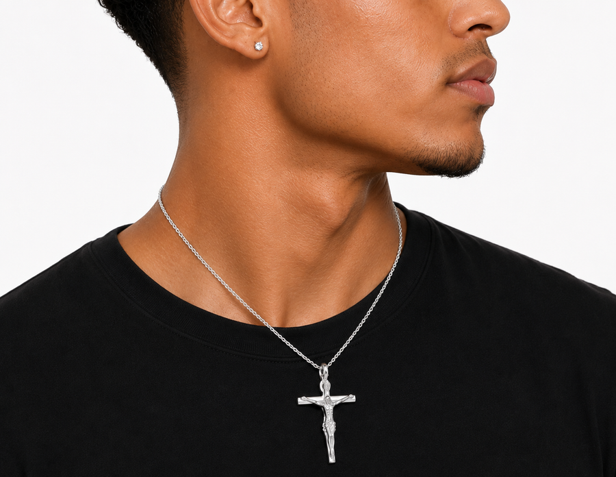 Jesus Cross Pendant Necklace