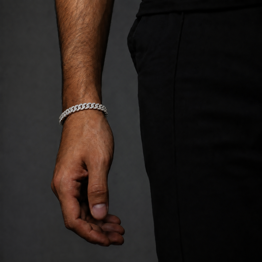 Iced Cuban Link Armband