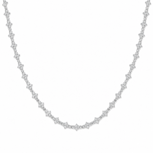 Iced Honeycomb Necklace