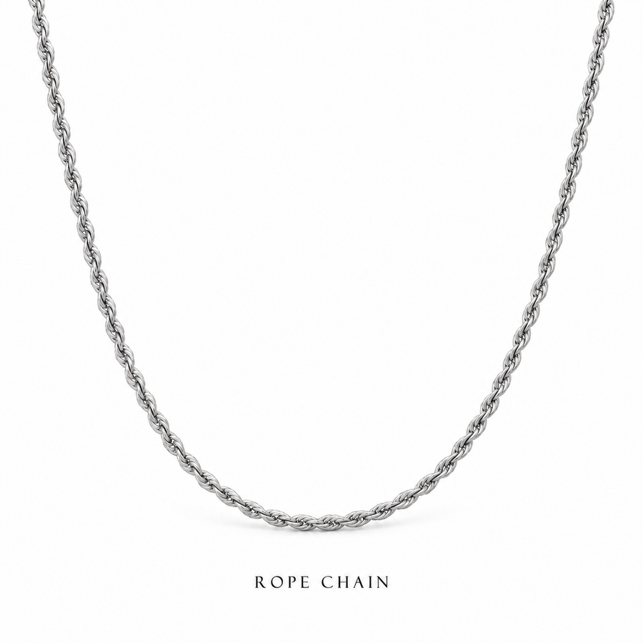 Brazil Legacy Iced Pendant & Chain - Silver