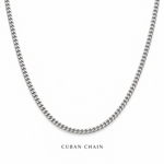 Brazil Legacy Iced Pendant & Chain - Silver