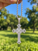 Eternal Cross Pendant & Necklace - Silver