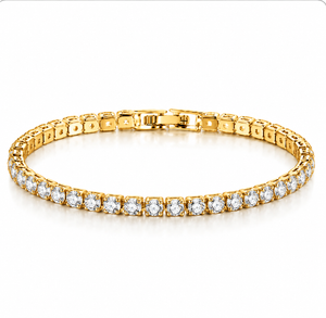 Tennis Bracelet - Gold
