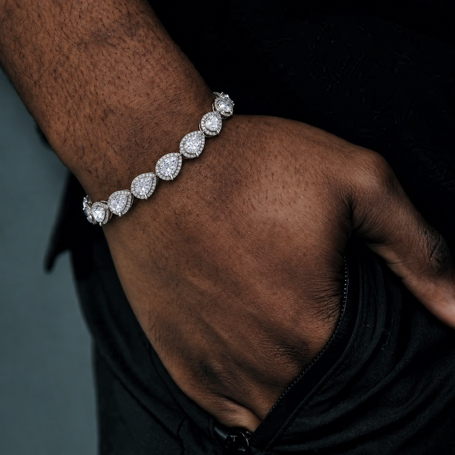 Diamanten Druppel Armband