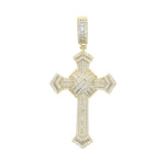 Eternal Cross Pendant & Necklace - Gold