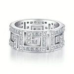 Maze Zircon Ring